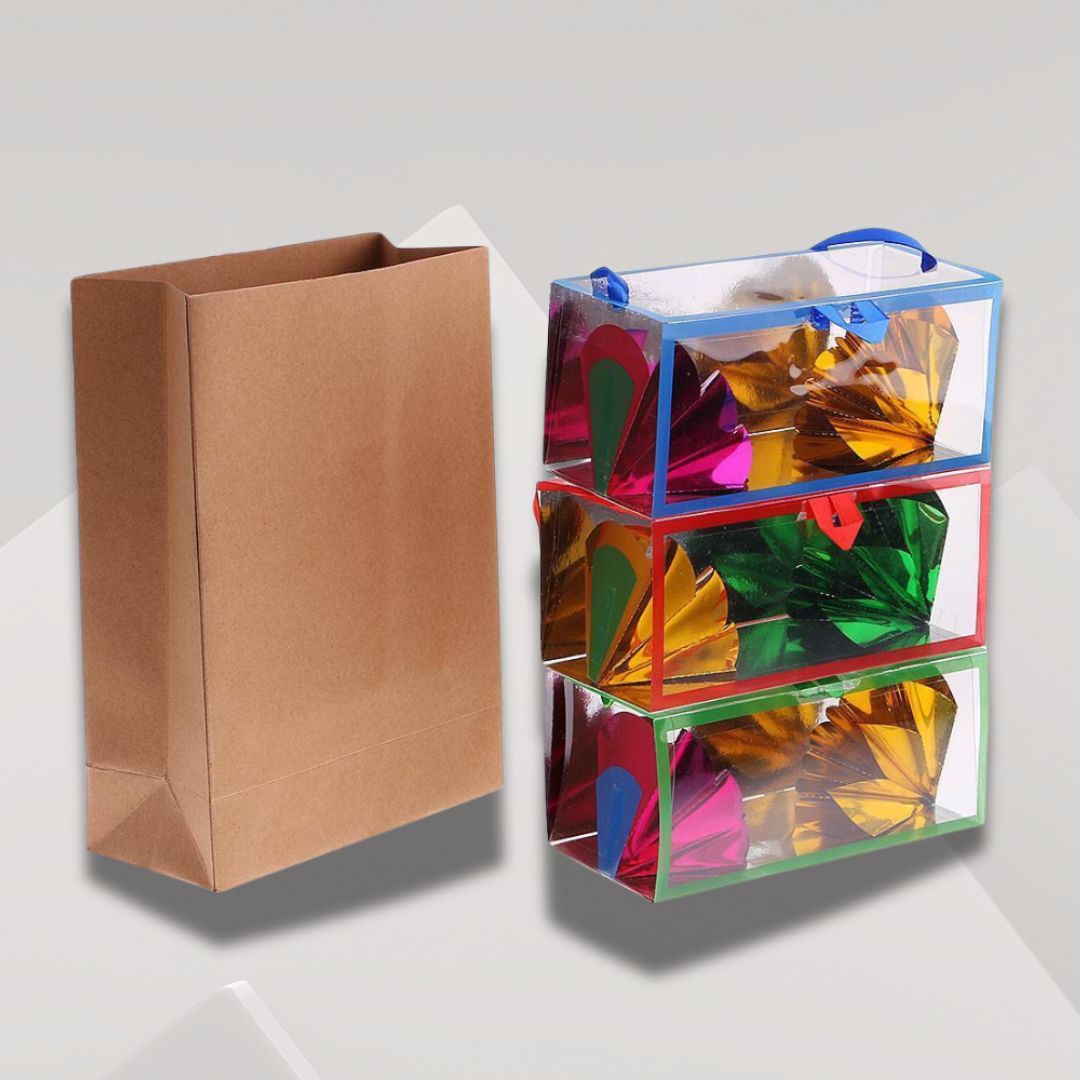 Aparición de cajas con flores