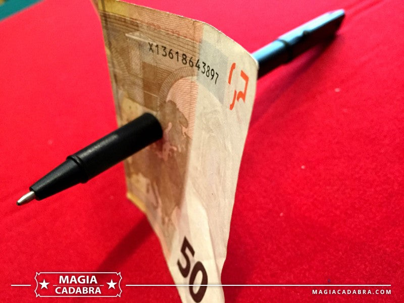 Bolígrafo penetración billete