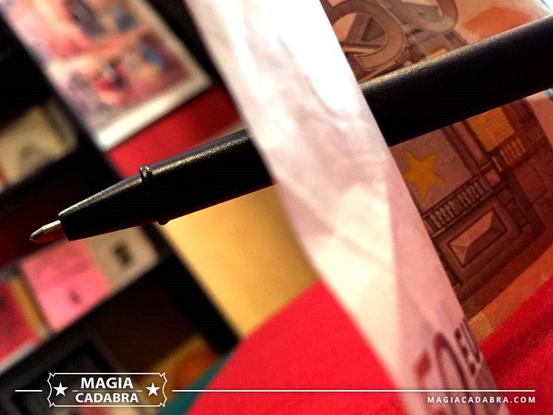 Bolígrafo penetración billete