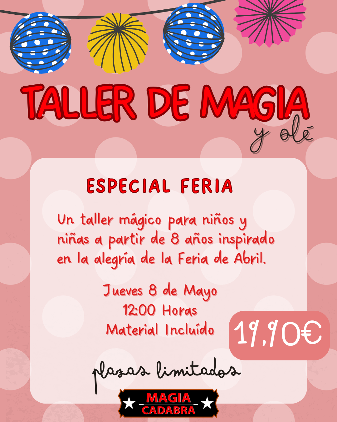 Taller de Magia especial Feria