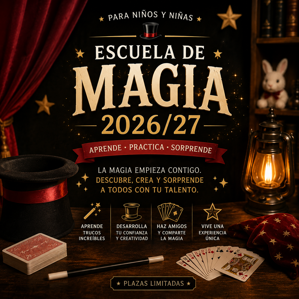 Matrícula Escuela de Magia para Niños 2026-2027