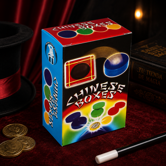 Chinese Boxes Set - Moneda firmada a las cajas chinas