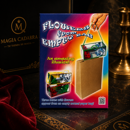 Aparición de cajas con flores