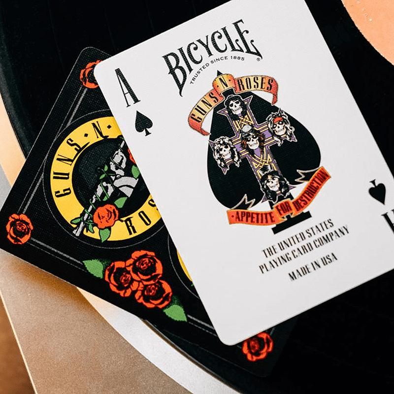 Bicycle Guns N’ Roses Playing Cards