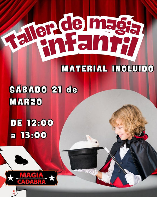 Taller de Magia infantil - 21 de MARZO 25