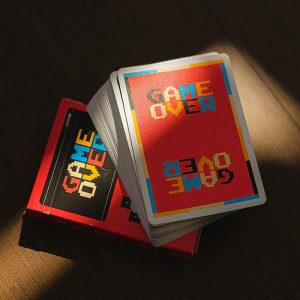 Game over Red edition - Playing cards
